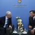 Herman Van Rompuy in Borut Pahor