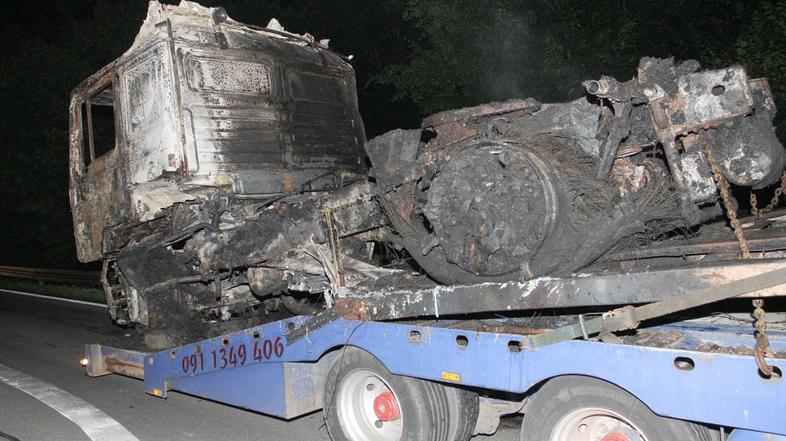 Nesreča kamiona na Hrvaškem