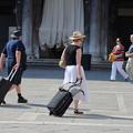 Benetke kovčki turisti