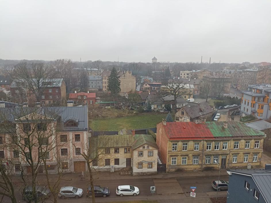 Riga - pogled iz dvigala hotela