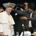 Papež in evo morales