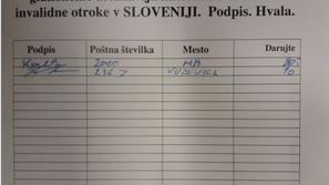 Obrazec, prostovoljni prispevki, prevara