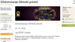 Terme Olimia silvestrovanje