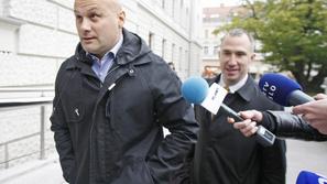 Slovenija 08.11.2012 Dragan Tosic, Balkanski bojevnik, sojenje, sodisce v Ljublj