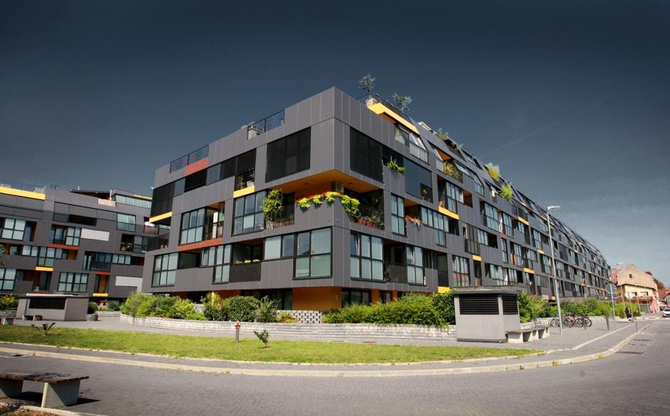 &lt;ljubljana&gt; 19.08.2009, Mesarska ulica, stanovanja, bloki, Ljubljana, foto | Avtor: Boštjan Tacol