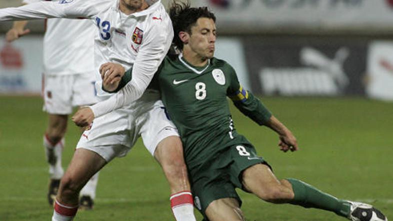 Koren (desno) in Jaroslav Plašil sta tako kot v Teplicah znova bila bitko na sre