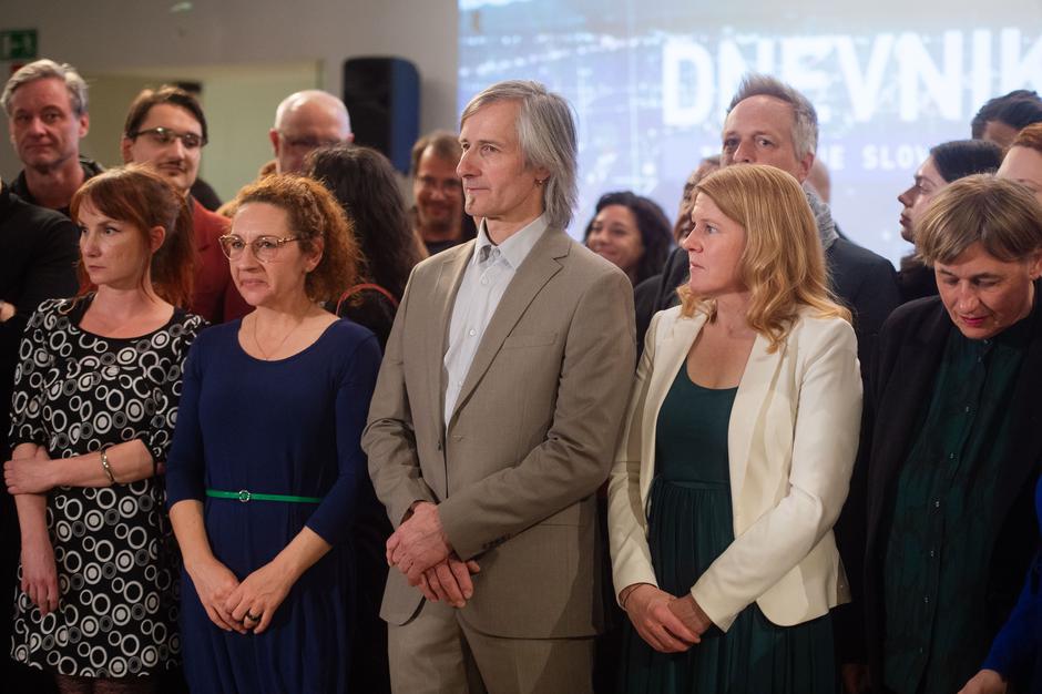 Nataša Sukič Uroš Macerl Urša Zgojznik Levica | Avtor: Anže Petkovšek