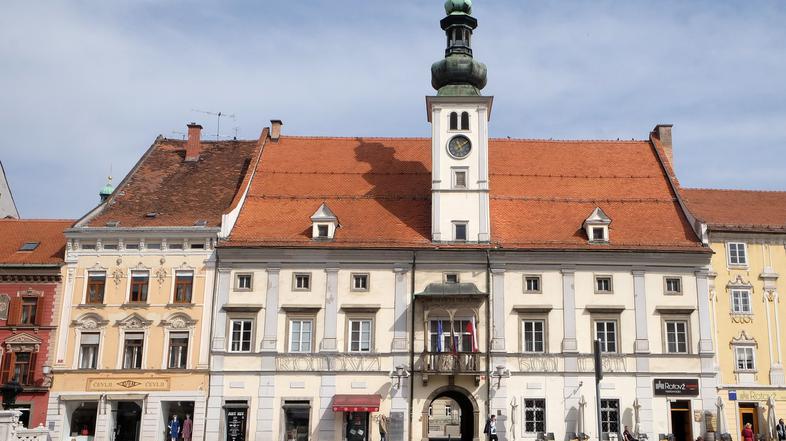 Maribor glavni trg mestna hiša
