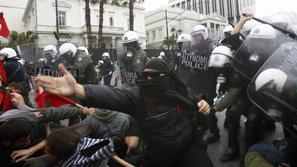 protesti, grčija, ATENE, ŠTUDENTI