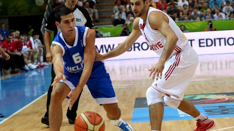 Grčija Turčija EuroBasket Koper Bonifika Zizis Balbay
