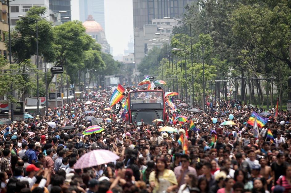 Parada ponosa Ciudad de Mexico