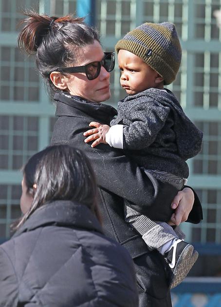 Sandra in Louis Bullock