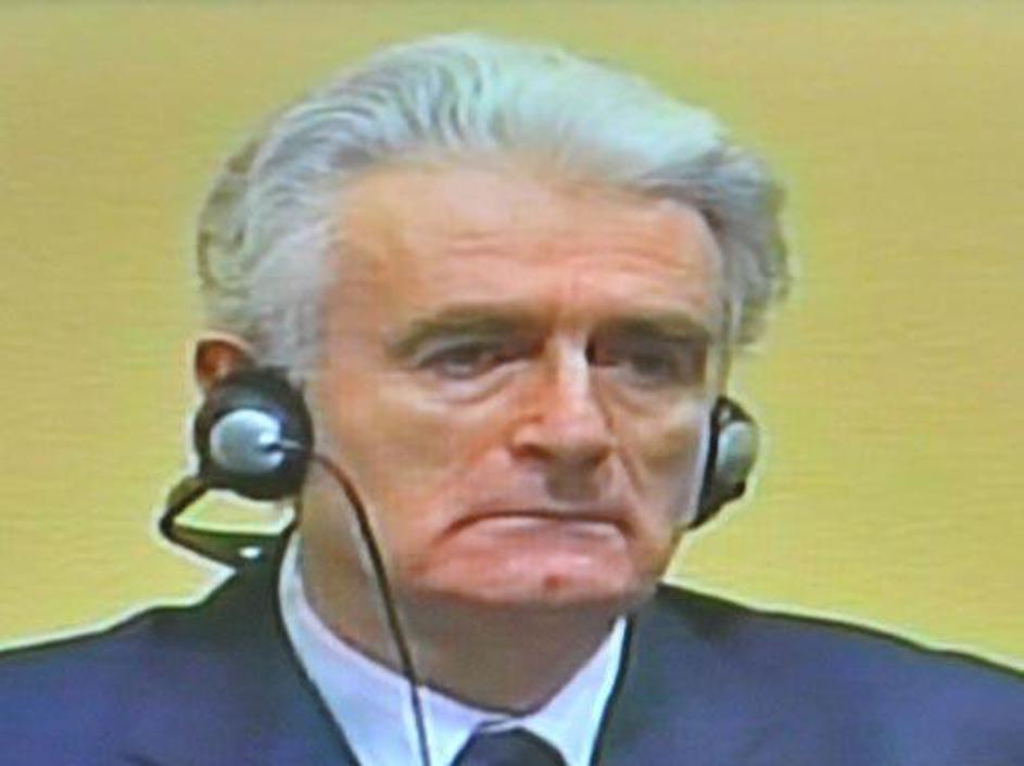 Karadžića obtožnica ne bo bremenila poboja Hrvatov v BiH, ker je premalo časa, z