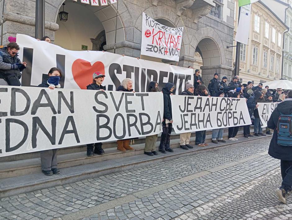 Protest proti Jankoviću v Ljubljani | Avtor: Žurnal24 