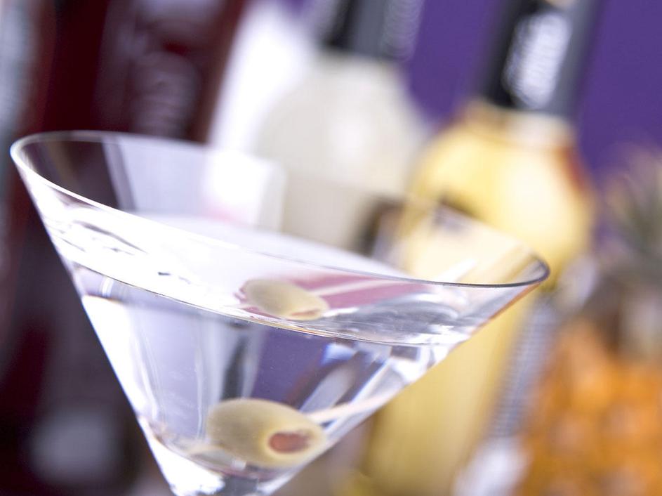 martini, alkohol, koktajl