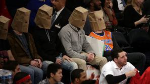 New York Knicks Houston Rockets papirnate vreče