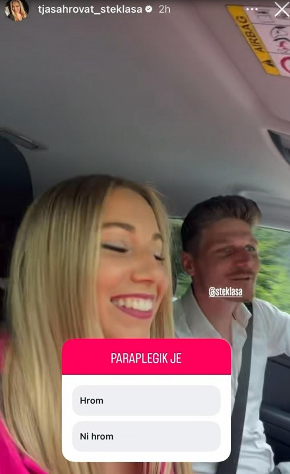 Uroš in Tjaša Steklasa | Avtor: Instagram
