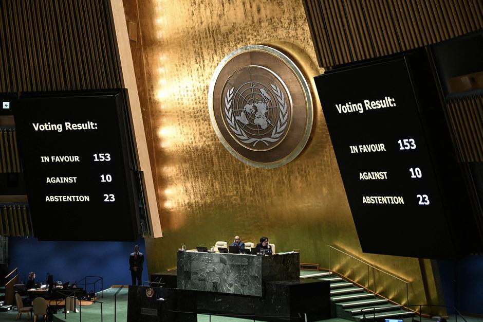 glasovanje v skupščini ZN | Avtor: Profimedia