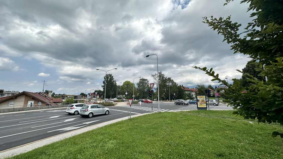 Križišče Zlato polje, Kranj, P+R | Avtor: Peter Šalamon ŽURNAL24