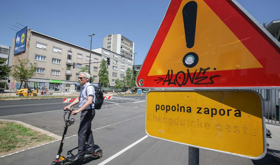 Zapira se ena bolj obleganih cest v Ljubljani