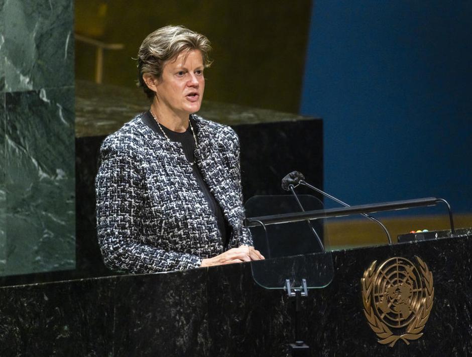 Barbara Woodward angleška veleposlanica ZN | Avtor: Epa