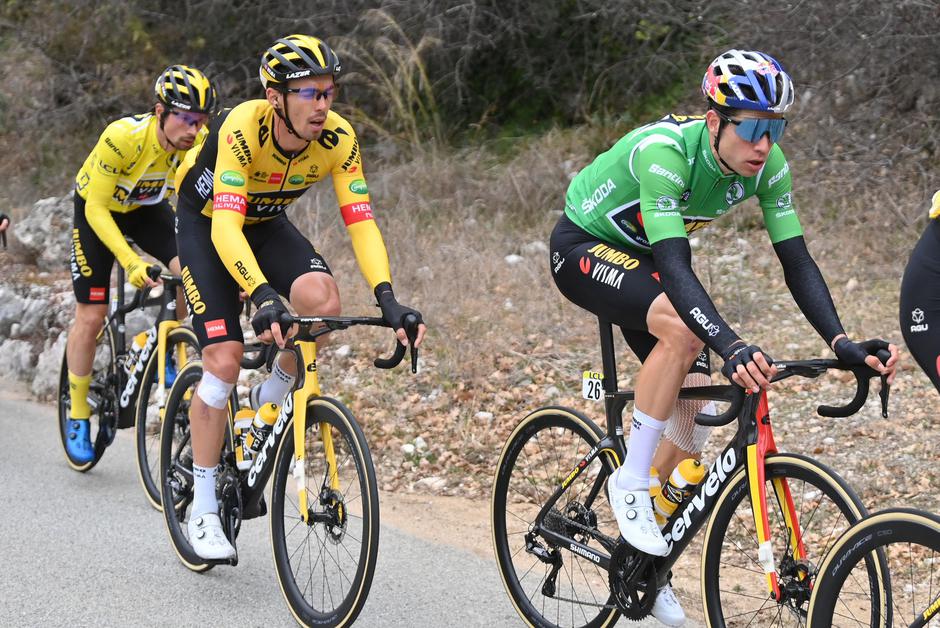 Primož Roglič Christophe Laporte Wout van Aert | Avtor: Profimedia