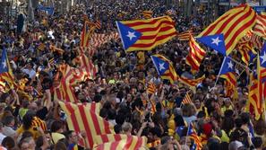 Človeška veriga Katalonija