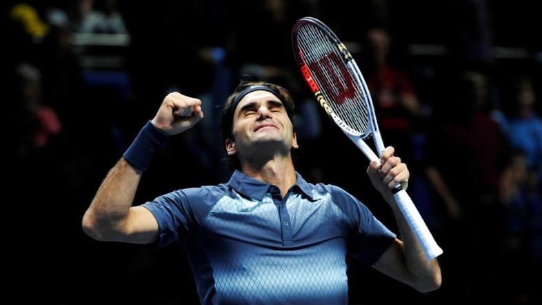 Federer Del Potro London O2 Arena World Tour Finals zaključni turnir