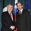 Irski predsednik je na enodnevnem obisku v Sloveniji zagotovil, da bo Irska potr