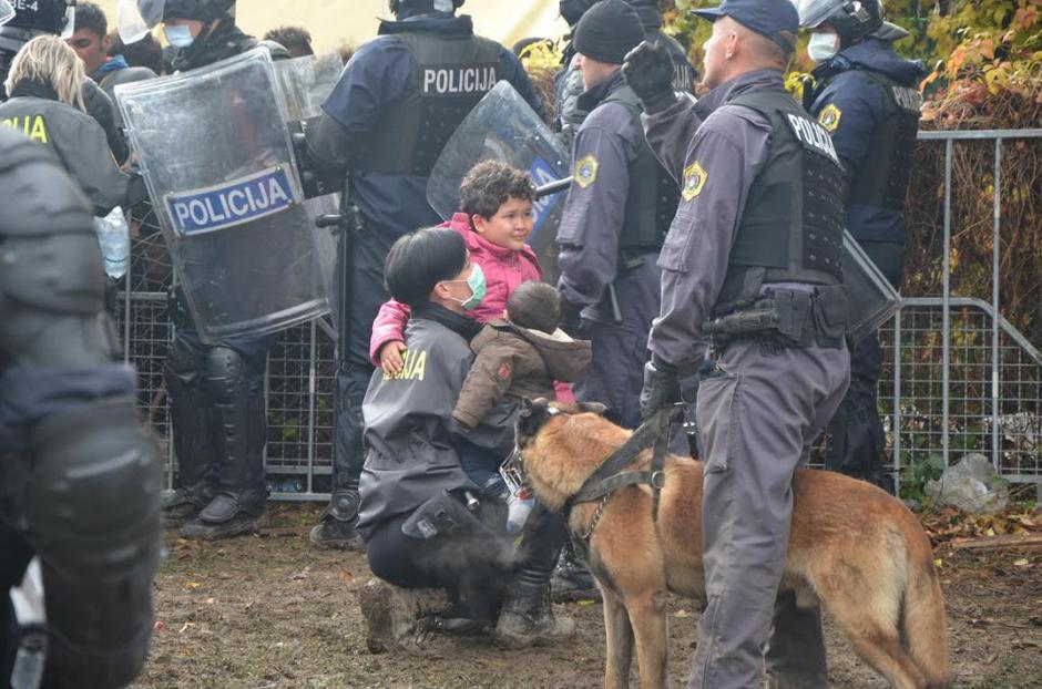 Policija, sprejemni center Brežice | Avtor: M. K.