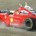 Schumacher je bil že premagan, nakar je namerno trčil v Villeneuva, da bi postal