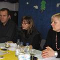 Miha Vrbinc, predstavnik staršev, Majda Kušar Ambrožič, ravnateljica, in njena p