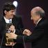 Fifa nogometaš leta Lionel Messi Sepp Blatter