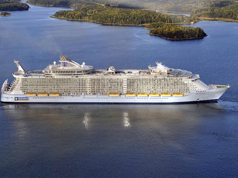 Oasis of the Seas je ladja presežkov.