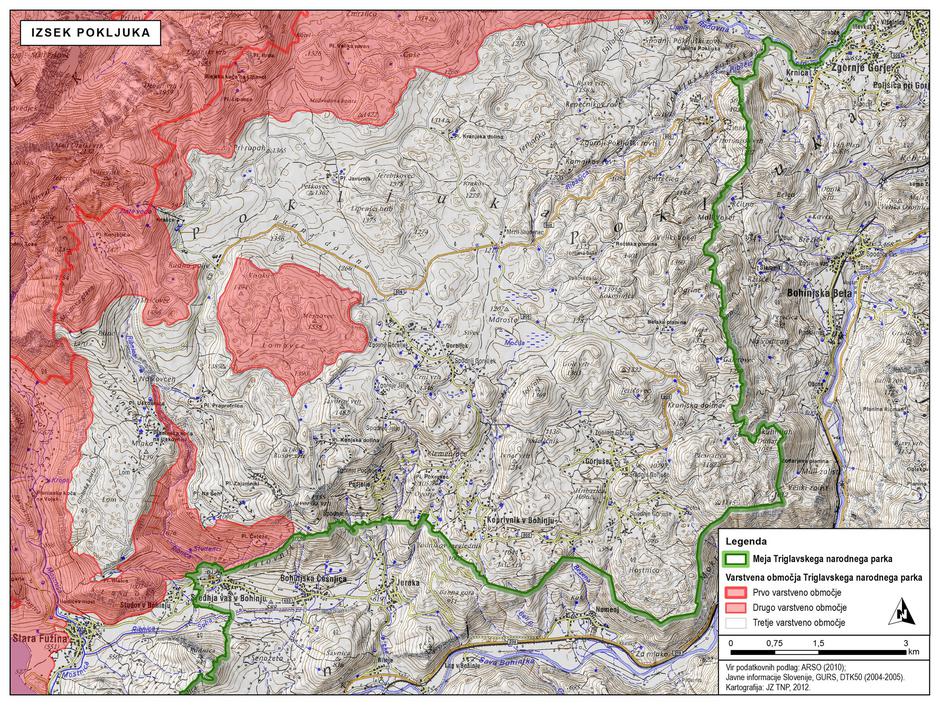 Triglavski narodni park, izsek | Avtor: Facebook Javni zavod Triglavski narodni park