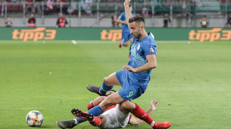 nogomet Avstrija-Slovenija