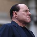 razno 27.11.13. Former Italian Prime Minister Silvio Berlusconi closes his eyes 