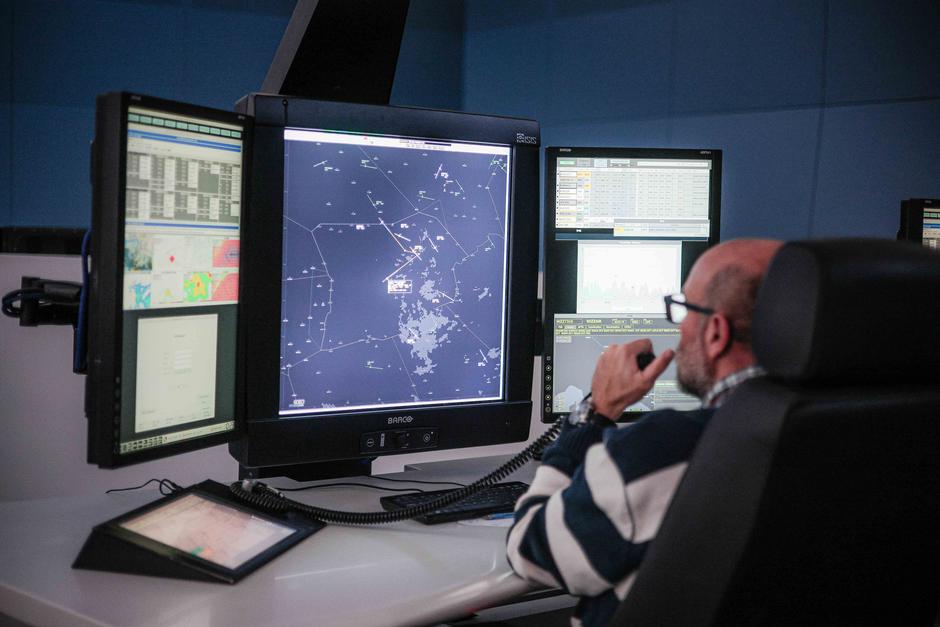 kontrola zračnega prometa Slovenije | Avtor: Saša Despot