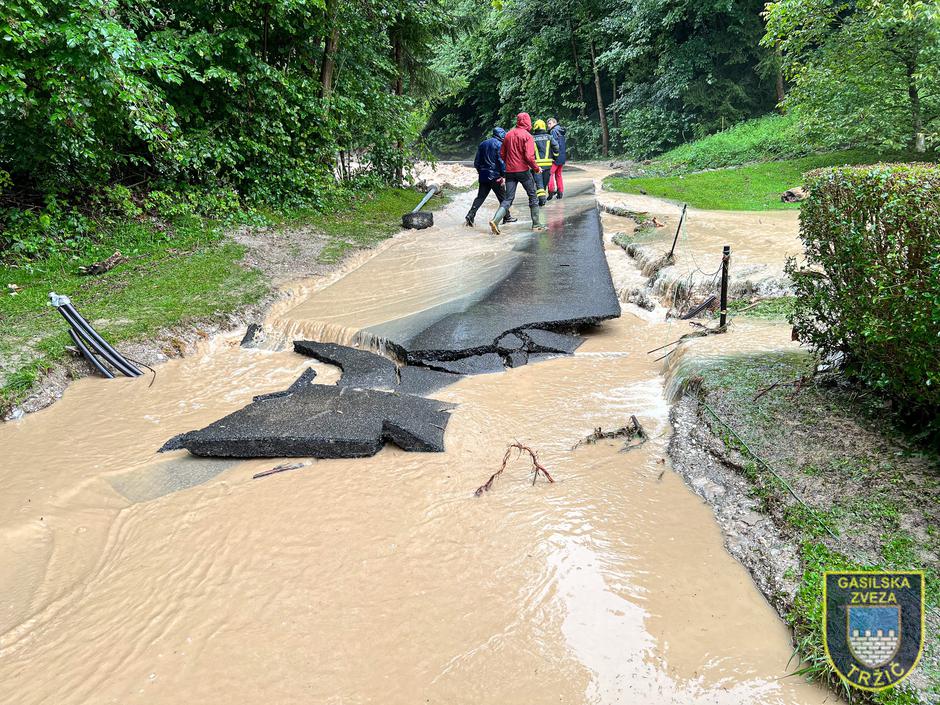 Tržič, poplave, | Avtor: 