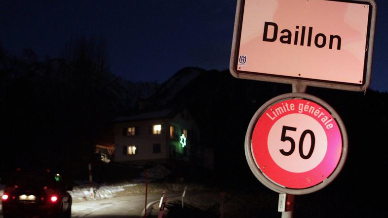 Švicarska vas Daillon