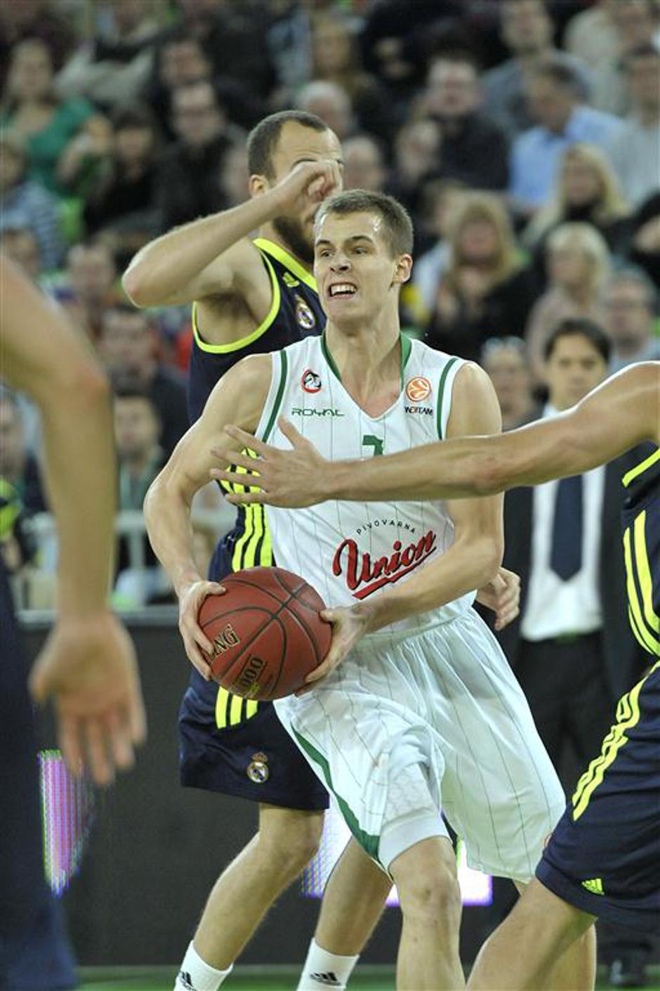 Prepelič Union Olimpija Real Madrid Evroliga dvorana Stožice | Avtor: Anže Petkovšek
