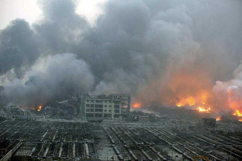 Eksplozija Kitajska  Tianjin | Avtor: EPA
