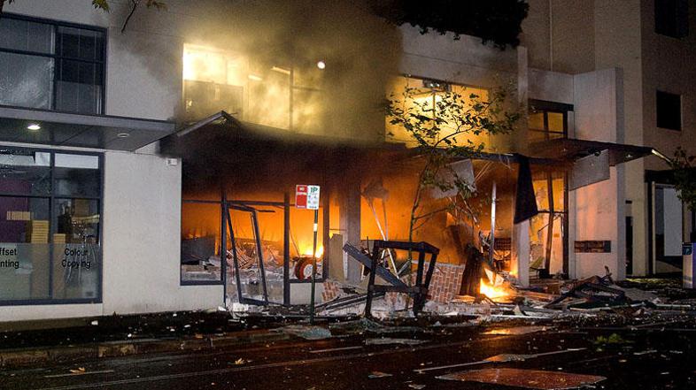 Eksplozija je popolnoma uničila trgovino.