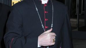 Angelo Amato, vodja vatikanske kongregacije za zadeve svetnikov in blaženih.