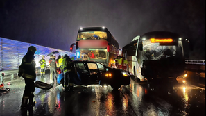 prometna nesreča avstrija veržino trčenje