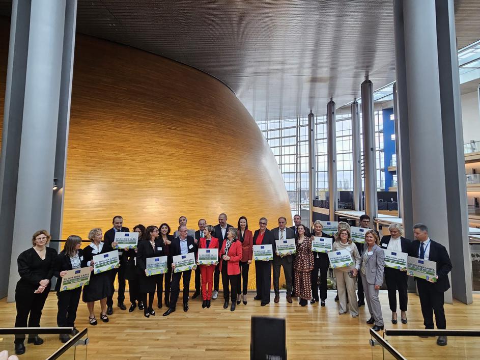 Kranj in Ljubljana sta prejela znak misije EU za načrt doseganja podnebne nevtralnosti