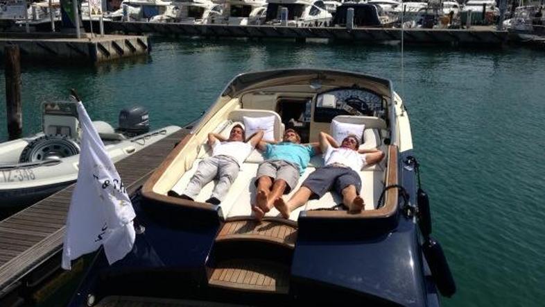 Kavčič Portorož gliser čoln Tilia Slovenia Open tenis tenisači