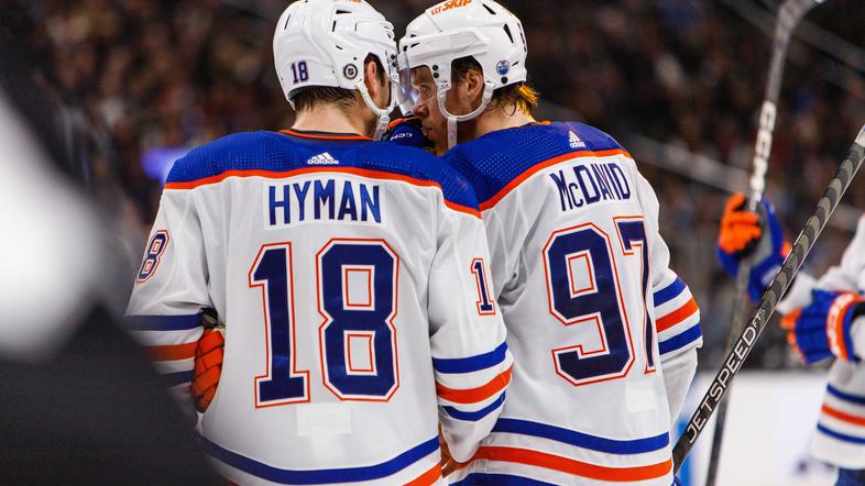 Conor McDavid Zach Hyman edmonton oilers