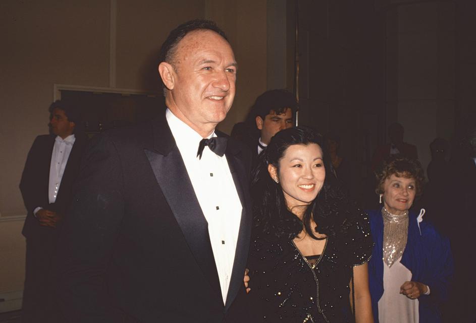 Gene Hackman Betsy Arakawa na zlatih globusih 1989