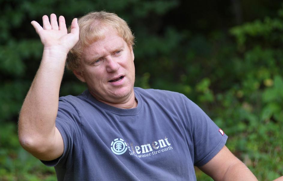 scena 15.09.09, saso hribar, intervju, hribar, kongo, foto: anze petkovsek